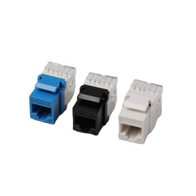 China Network Cabling RJ45 180 Degree Toolless Shielded STP Keystone Jack for sale