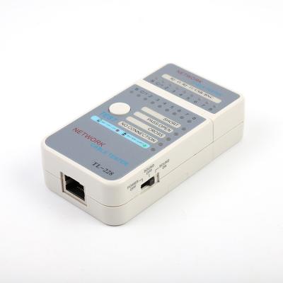 China Plastic Molded High Quality Network Cable Tester RJ45/RJ11/USB/BNC LAN Cable Wire Tester for sale