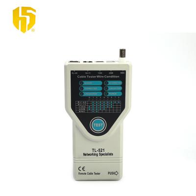 China Plastic Molded Good Quality RJ45 RJ11Cat5 Cat6 Network Cable Tester for sale