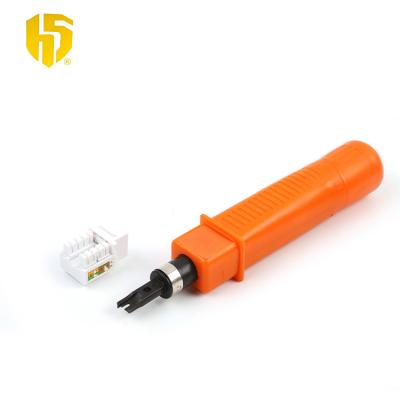 China For 110 IDC HS-314B RJ45 RJ11 Network Punch Down Tool 110 Type 88 With Adjustable Spring Impact Mechanism for sale