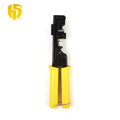 China 4 Pair 110-Type Keystone Jacks RJ45 HS-5098 Factory Wholesale Or Retail 90 Degree Keystone Jack Termination Crimping Tool Punching Tool for sale