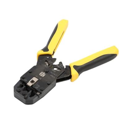 China Automatic Crimping Outlet Cable Pliers Copper Wire Stripper Network Crimping Tool for sale