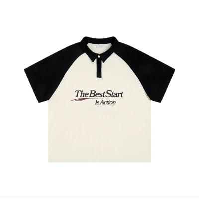 China Other Custom POLO Short Sleeve Quality Loose Summer Fashion Brand T-shirt for sale