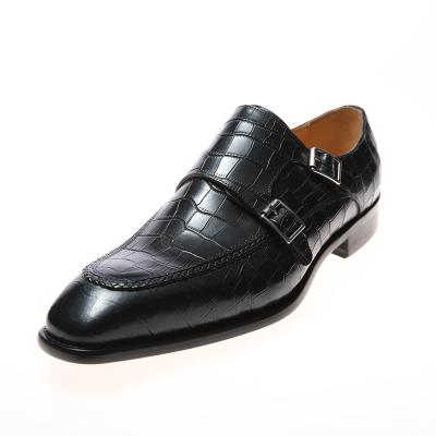 China 2021 Italian Lace Anti-slippery Nice Leather Soft Shoes Men Stylish Shoes for sale