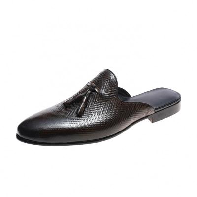 China New Style Anti-slippery Men's Stylish Shoes Italian Brand Genuine Leather With High End Quality for sale