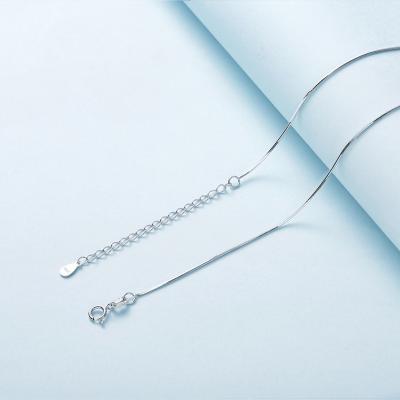 China Sterling Silver Snake Link Chain solid wholesale CLASSIC for jewelry making for sale