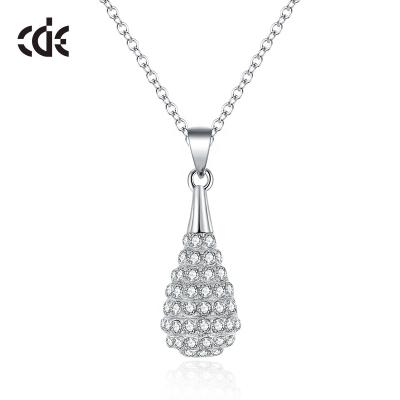 China Custom Made Costume CLASSIC Jewelry Gifts Aesthetic Women 2021Jewelry by CDE Rhinestone Necklace for sale