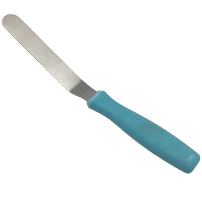 China Sustainable Stainless Steel Pizza Cheesecake Cream Knife Cutter Shovel With Silicone Handle for sale