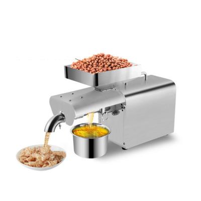 China High Efficiency Oil Yield Jerrate 150W 110V/220V Making S For Household Manual Coconut Oil Press Machine for sale