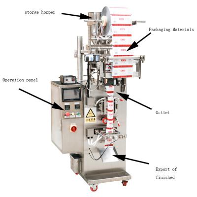 China Multifunctional Food Jerrate Nuts Sugar Coffee Rice Tea Salt Pouch Packaging Machines for sale