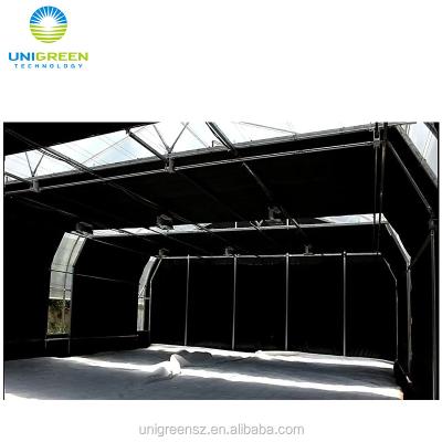 China Used Polycarbonate Single Span Single Span Homemade Polycarbonate Lightweight Greenhouse Used For Sale for sale