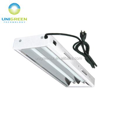 China Embeded ETL Listing Hydroponic 2Feet 2 T5 Tubes Fluorescent Light Fixture for sale