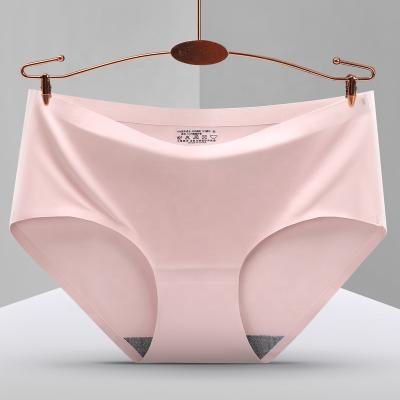 China Wholesale briefs hot sale solid color QUICK DRY plus size panties seamless women's briefs for sale