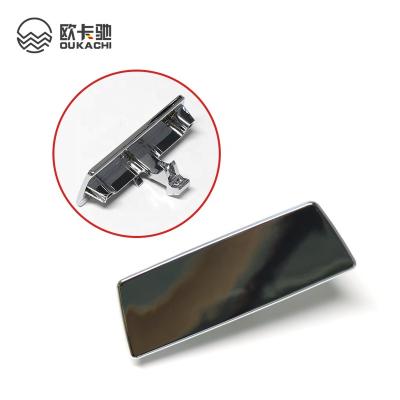 China For New Silver Maserati Quattroporte Glove Box Lid Handle Open Lock Puller Tool Box Pull Cover For Maserati Quattroporte 673005415 for sale