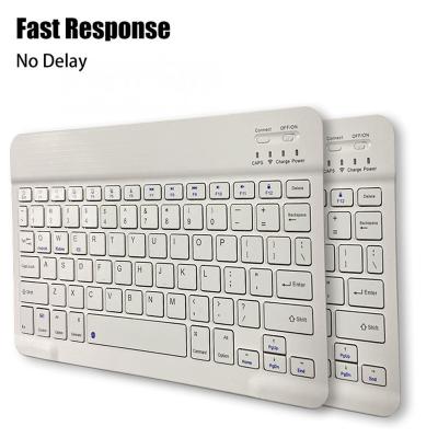 China Mini Portable Anti-ghosting Blue Tooth Keyboard Wireless Keyboard for Apple Pad and Android Tablet for sale