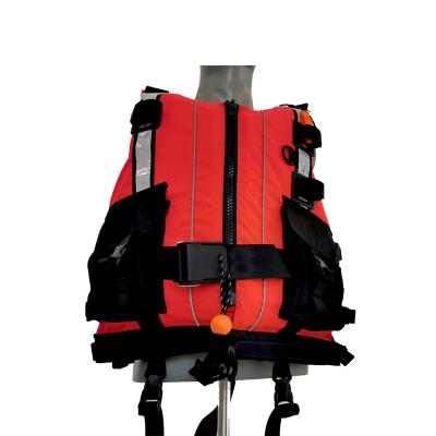 China Stain Rapids Life Vest Soft and Comfortable Heavy Rapid Floods Rescue Vest Fire and Flood Fighting for Multifunctional Kayaking Life Jacket for sale