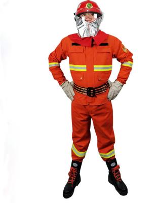 China Flame Retardant Fight Fire Welding Suit Cotton Fire Resistant Fire Clothing Work Pants for sale