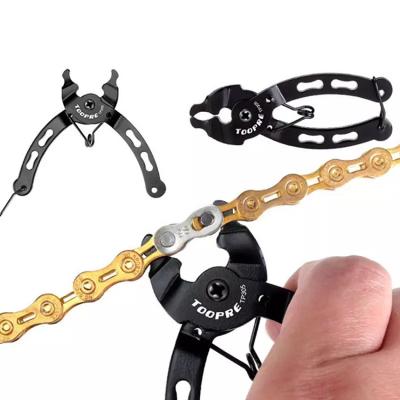 China Disassembly and Assembly Bike Dual Function Steel Chain Quick Release Remove Buckle Installation Tool MTB Bicycle Chain Removal Tool for sale