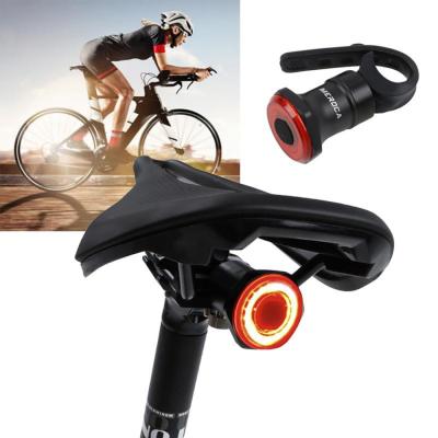 China MEROCA Equipment Bike Recycling Light Rear Auto Start and Stop Brake Feeling Waterproof IPx6 LED Bicycle Tail Fill Light for sale