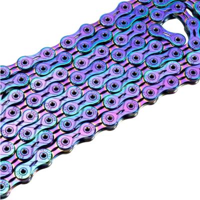 China 2020 high strength colorful bicycle chains 10/11/12 s mtb road bike part for sale