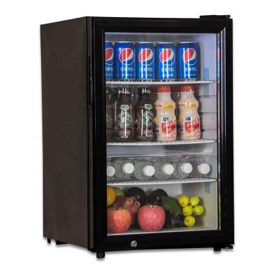 China Commercial Hotel Mini Bar Fridges Beer Beverage Mini Cooler 70L COMPRESSOR SC-70 for sale