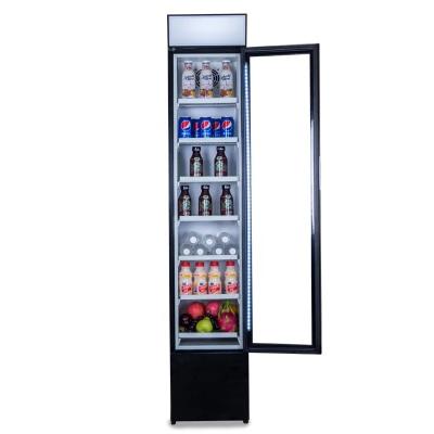 China Single-Temperature Refrigeration Equipment Commercial Glass Door Refrigerator Beverage Cooler SC-105B for sale