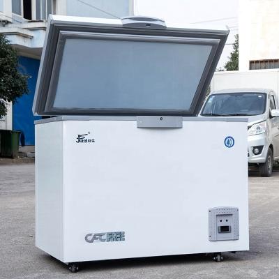 China Hotel -45 Degree Low Temperature Freezer For Seafood And Tuna Low Temperature Storage DW-45W208 for sale