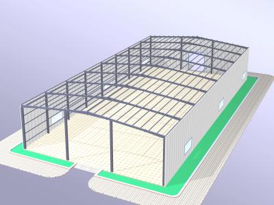 Китай Полуфабрикат длинное здание склада стальной структуры пяди продается