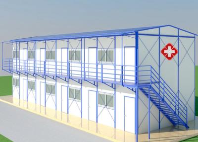 China Tipo temporal casa prefabricada modular del hospital K del ISO en venta