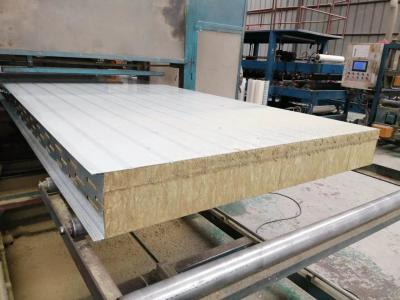 China Kiln 0.6mm Thickness Stainless Steel Rockwool Insulation Panels Fireproof for sale