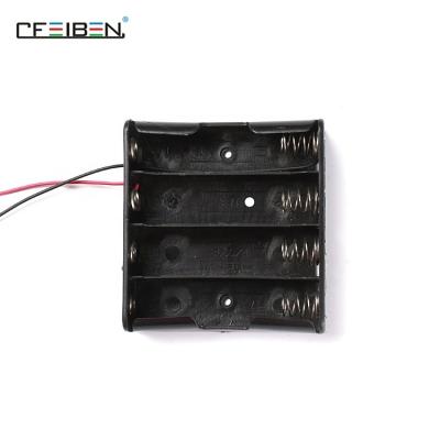 China High Quality Plastic Battery Pack 4AA 6V Battery Holder for sale