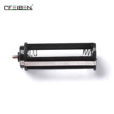 China Battery Pack Promotion 3AAA 4.5V ABS Black Cylinder Plastic Battery Holder for sale