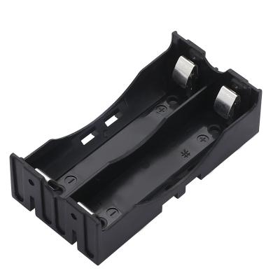 China ABS 2 x PLATIC factory plastic 18650 battery holder with PC pin for sale