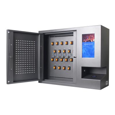 China landwell electronic key storage rfid key locker cabinet real time key tracking for sale