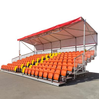 China Bleacher Outdoor Foldable Tribune School Grandstand Mobile Match Football Stadium Seats for sale