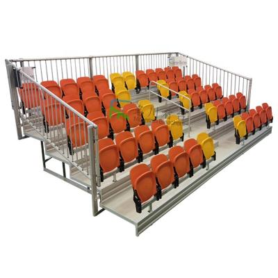 China Anodizing 5 Tiers Bleachers Outdoor Steel Structure Bleachers Used Bleachers For Sale for sale