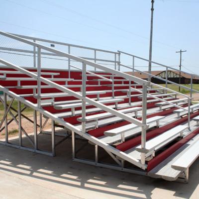 China Indoor or outdoor sports stadium permanent aluminum bleachers outdoor grandstand for sale for sale