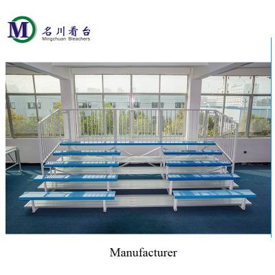 China Safety 2021 Wholesale Metal Aluminum Bleach Games Soccer 5F Football Bleachers Indoor Seats for sale