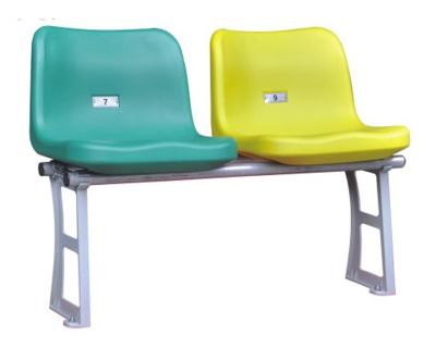 China Outdoor school stadium use aluminum legs stadium seats, sports field use floor bucket seats for sale