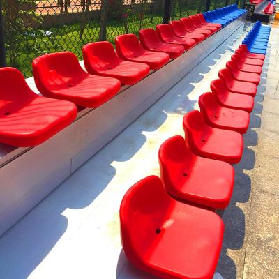 China Hot Selling School Mountain Bleacher HDPE Sports Stadium Seats For Soccer Field for sale