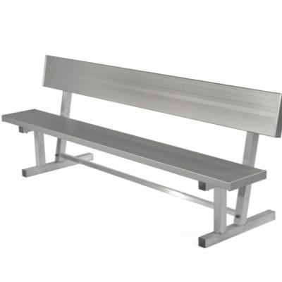 China School Easy Install Bench 8ft Metal Crafted Bench Metal Mesh Aluminum Garden Bench for sale