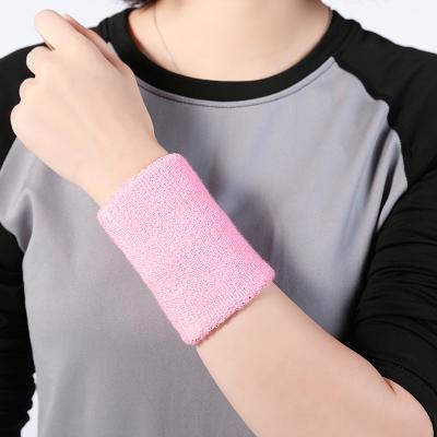 China 1pc Wristbands Sport Durable Warm Sweatband Easy To Dry Breathable Hand Band Sweat Wrist Support Brace Wraps Guards For Gym Volleyball for sale