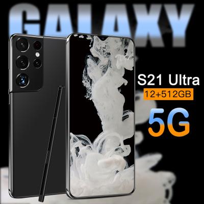 China Dual SIM Card Original S21 Ultra 12GB+512GB Android Smartphone Super Strength Mobile Phone Support 4G 5G Network for sale