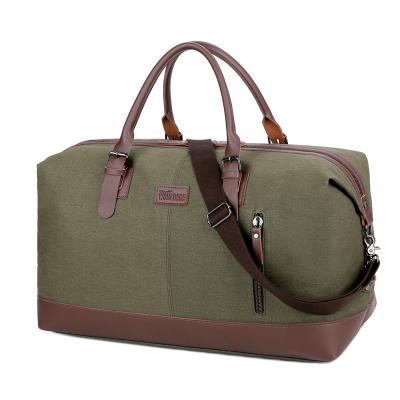 China New high quality high quality women's travel bags weekend wear overnight duffle cutomized logo duffel bag canvas for sale