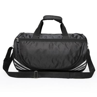 China Customized Eco-friendly Waterproof Logo Travel Duffel Bags Weekender Women Yoga Gym Bag With Shoe Compartment for sale