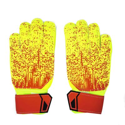 China Finger ProtectionÂ   Soccer Goalkeeper Gloves Training With 5 Finger Protection Thicken Latex Youth Goal Keeper De Futebol Goalie Gloves for sale