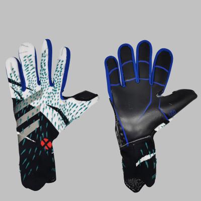 China No Finger Protection Adults Goalkeeper Sports Soccer Goalie Football Gloves Latex Thickened Goalkeeper Gloves Professional Football Soccer Gloves for sale