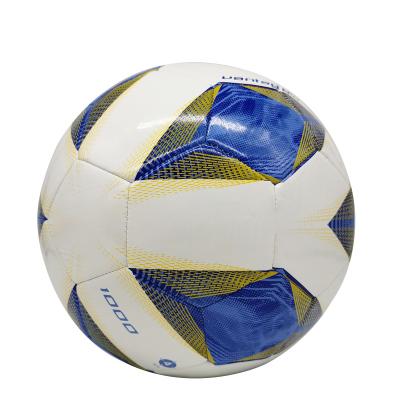 China Wholesale Blue Tpu Size4 Goal Soccer Ball Professional Soccer Traning Machine Team Match Training Balls Sewing Ball Machine for sale