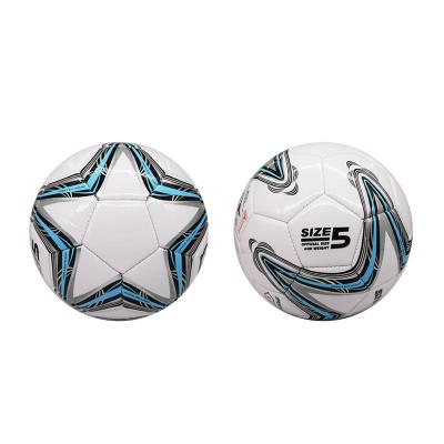 China Football Traning 2022 Soccer Ball Standard Size 5 Soccer Goal League Ball Professional Outdoor Sport Training Machine Stitched Football for sale