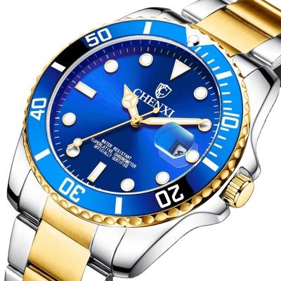 China Brand New Superior Luxury Day/Date Lover Watch Stainless Steel Quartz Date Men's and Women's Clock Couples Watches for sale